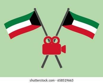 Kuwait Emblem Video Camera