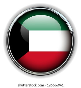 Kuwait flag button