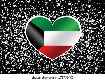 Kuwait flag themes idea design