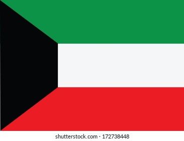 Kuwait flag themes idea design