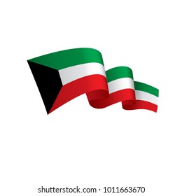 Kuwait flag, vector illustration