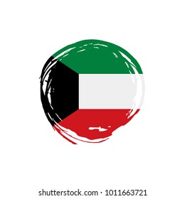Kuwait flag, vector illustration