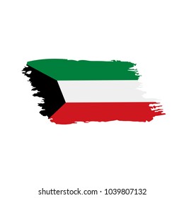 Kuwait flag, vector illustration