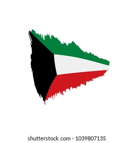 Kuwait flag, vector illustration