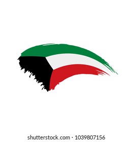 Kuwait flag, vector illustration