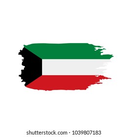 Kuwait flag, vector illustration