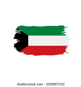 Kuwait flag, vector illustration