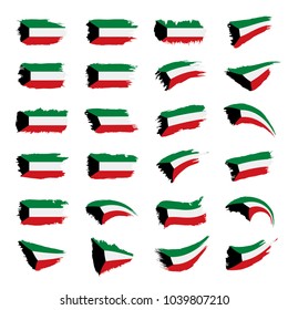 Kuwait flag, vector illustration