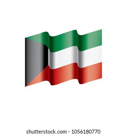Kuwait flag, vector illustration