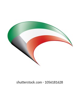Kuwait flag, vector illustration