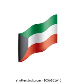 Kuwait flag, vector illustration