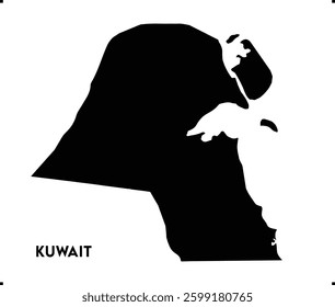 Kuwait icon vector design, Kuwait Logo design, Kuwait's unique charm and natural wonders, Use it in your marketing materials, travel guides, or digital projects, Kuwait map logo vector