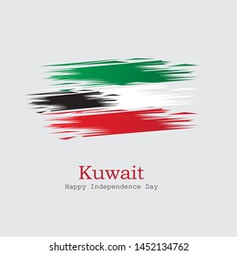 Kuwait Independence Day, can be used for greeting card or poster