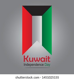 Kuwait Independence Day, can used for gretting card and poster