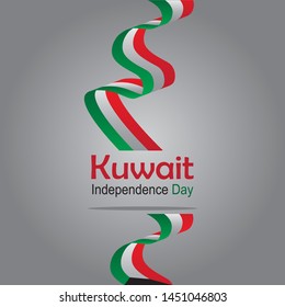 Kuwait Independence Day, can used for gretting card and poster