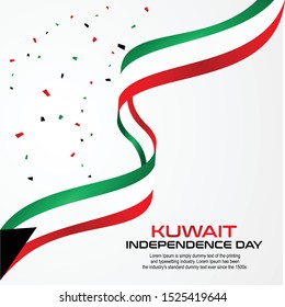 Kuwait Independence Day Celebration Creative Design Illustration Vector Template