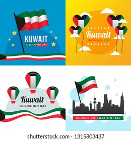 Kuwait Liberation Day Illustration