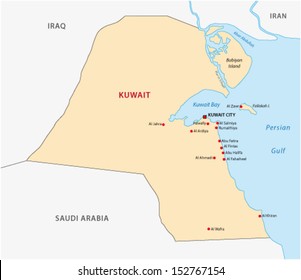 Kuwait Map