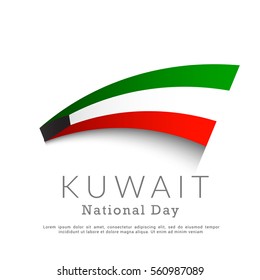 Kuwait  National Day Background.