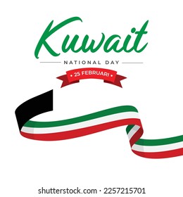 Kuwait national day design template
