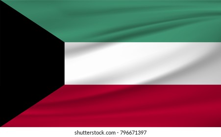 kuwait national flag