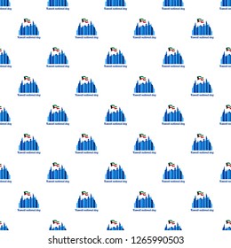 Kuwait national holiday background. Flat illustration of kuwait national holiday vector background for web design