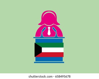 Kuwait Podium Businesswoman