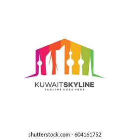 Kuwait Skyline Business Logo
