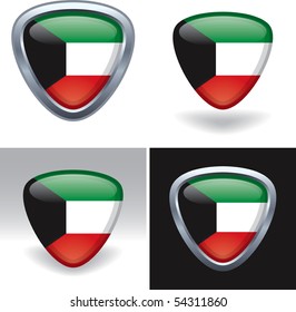 Kuwaiti Flag Crest