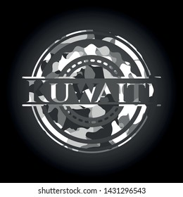 Kuwaiti on grey camo pattern