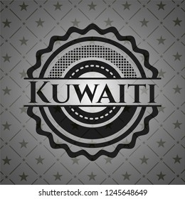 Kuwaiti realistic dark emblem