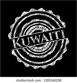 Kuwaiti written on a blackboard