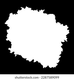 Kuyavian Pomeranian Voivodeship map, province of Poland. Vector illustration.