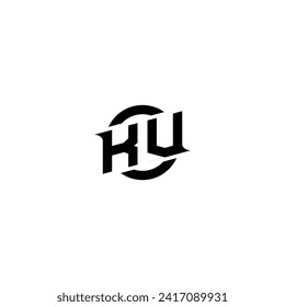 KV initial game logo, banner design for your e-sports or streaming team