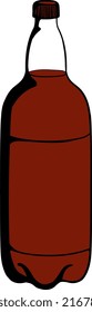 Kvas is summer drink. Vector illustration will serve well for printing.