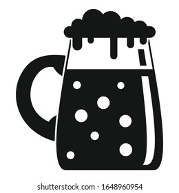 Kvass icon. Simple illustration of kvass vector icon for web design isolated on white background