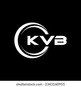 KVB Logo Design, Inspiration for a Unique Identity. Modern Elegance and Creative Design. Watermark Your Success with the Striking this Logo.