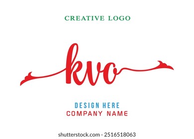 El logotipo de KVO es simple, fácil de entender y autorizado