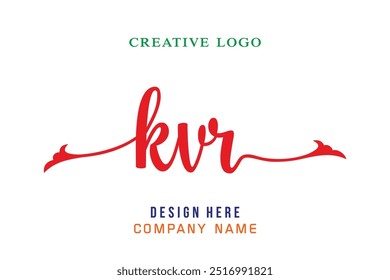 KVR  lettering logo is simple, easy to understand and authoritative