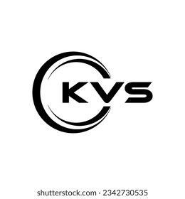 KVS Logo Design, Inspiration for a Unique Identity. Modern Elegance and Creative Design. Watermark Your Success with the Striking this Logo.