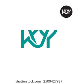KVY Logo Letter Monogram Design