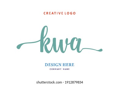 El logotipo de la inscripción de KWA es sencillo, fácil de entender y autorizado