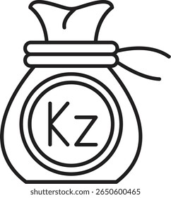 Design de ícone de estilo preenchido do Kwanza