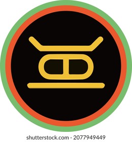 kwanzaa badges kujichagulia dark vector