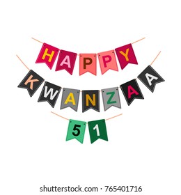 kwanzaa celebration. simple and unique design.