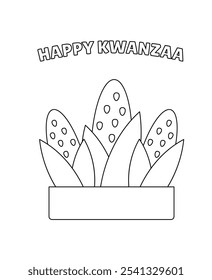 Kwanzaa Coloring Pages for Kids Ages 4-8