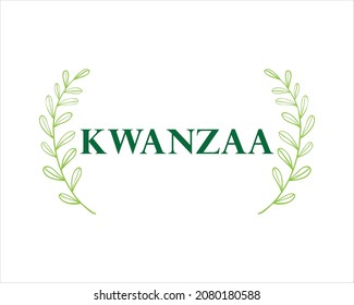 KWANZAA IN THE CREATIVE LETTERING STYLE