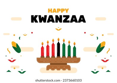 Kwanzaa Day African Culture Event Background