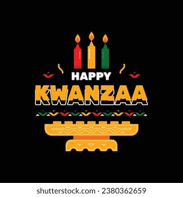 Kwanzaa Day African Culture Event Background