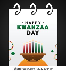 Kwanzaa Day Design Background For Greeting Celebrate Moment